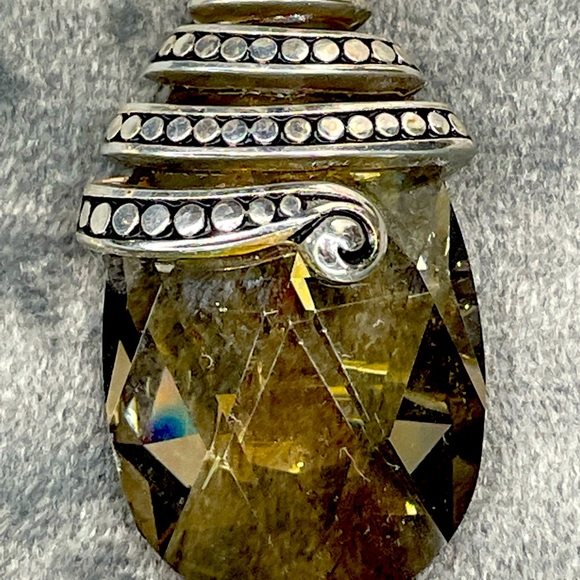 BRIGHTON LARGE STONE NECKLACE - Picture 2 of 8